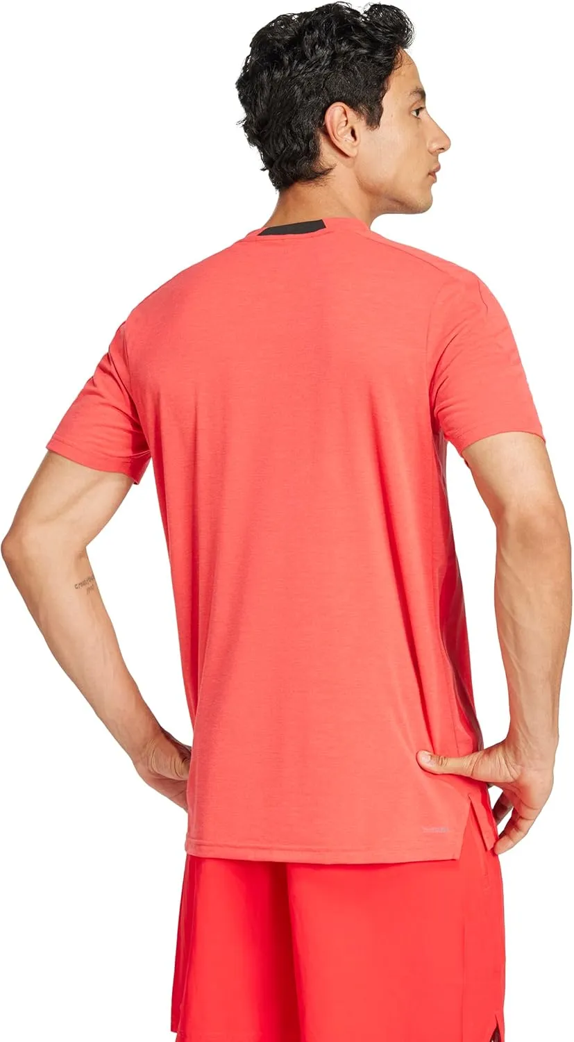 adidas Men's Designed for Training 3-Stripes T-Shirt