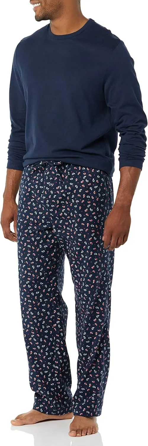 Amazon Essentials Men's Soft Flannel Pajama Sleepwear Set (Available in Big & Tall)