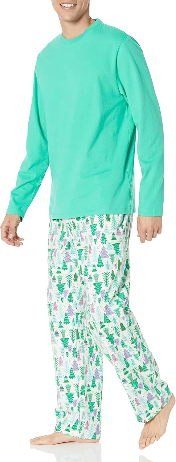 Amazon Essentials Men's Soft Flannel Pajama Sleepwear Set (Available in Big & Tall)