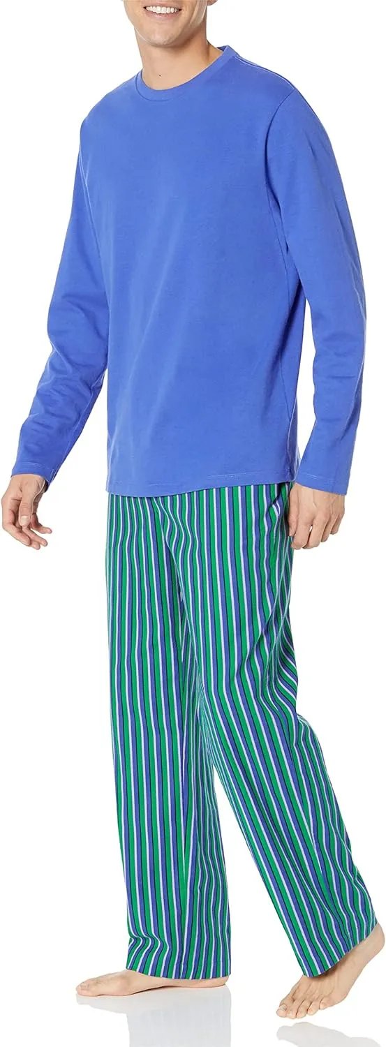 Amazon Essentials Men's Soft Flannel Pajama Sleepwear Set (Available in Big & Tall)