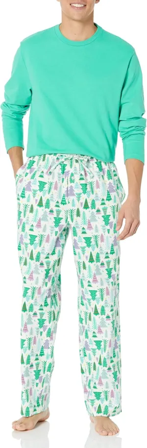 Amazon Essentials Men's Soft Flannel Pajama Sleepwear Set (Available in Big & Tall)
