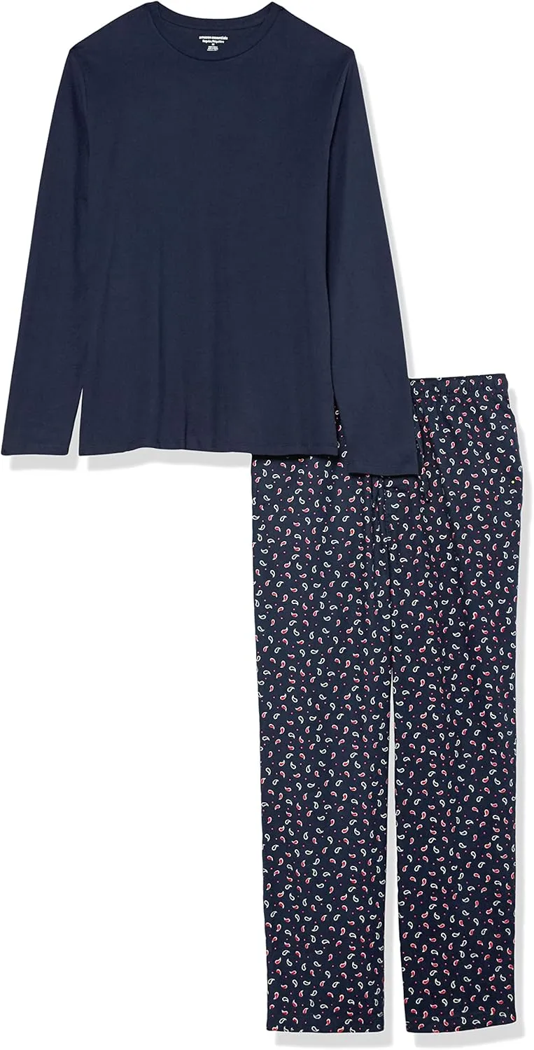 Amazon Essentials Men's Soft Flannel Pajama Sleepwear Set (Available in Big & Tall)