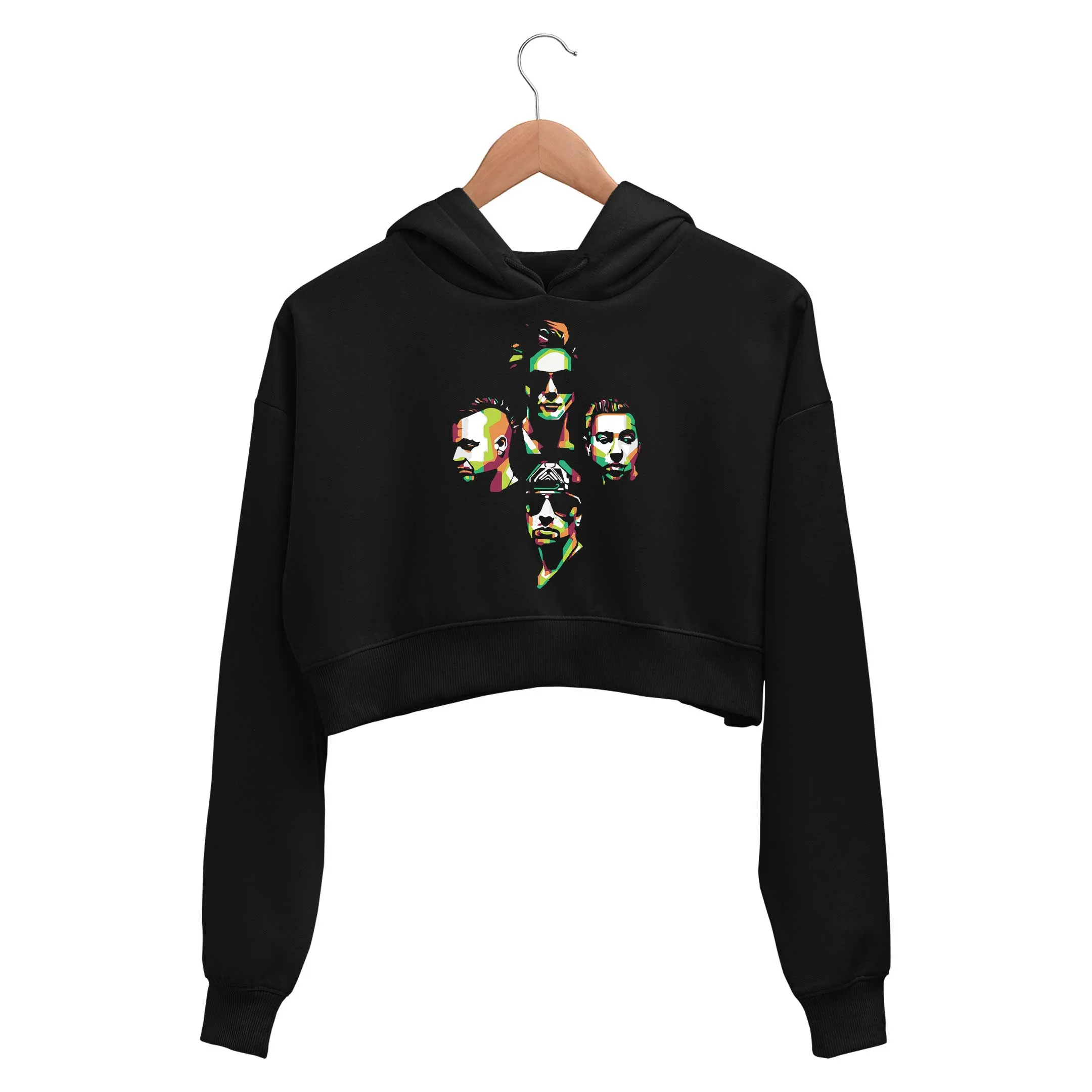 Avenged Sevenfold Crop Hoodie - Heavy Metal Legends