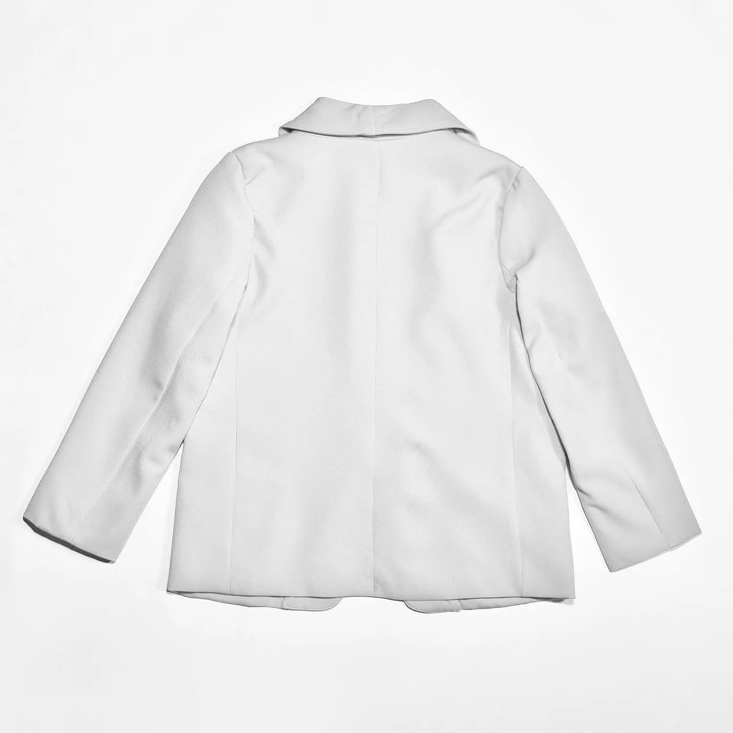 Blazer Jacket For Teen Girls Y2K Solid Lapel Formal Suit Coat Long Sleeve Casual Plus Open Front Dress Tops With Inner Pocket