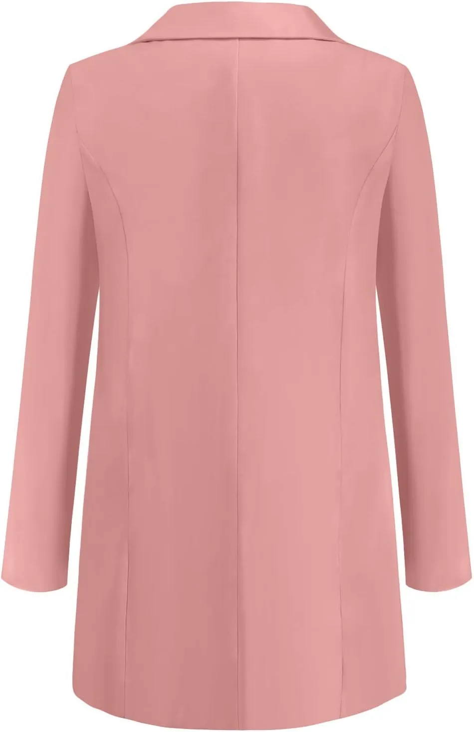 Blazer Jackets for Women Work Office Suit Coats Slim Open Front Cardigan Lapel Collar Long Sleeve Outerwear