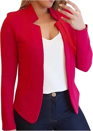 Blazers for Women Business Casual Long Sleeve Button Down Lapel Blazer Dress Work Outfit Suit Jackets Summer Cardigan