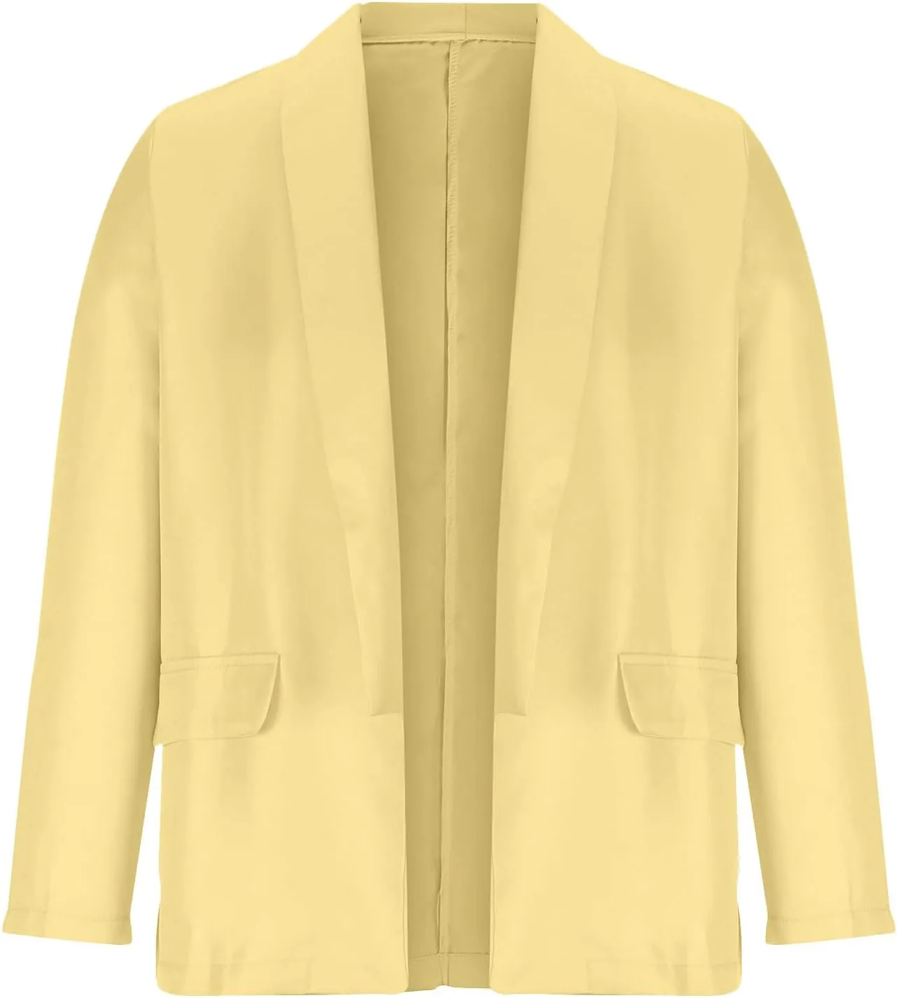 Blazers for Women Business Casual Long Sleeve Button Down Lapel Blazer Dress Work Outfit Suit Jackets Summer Cardigan