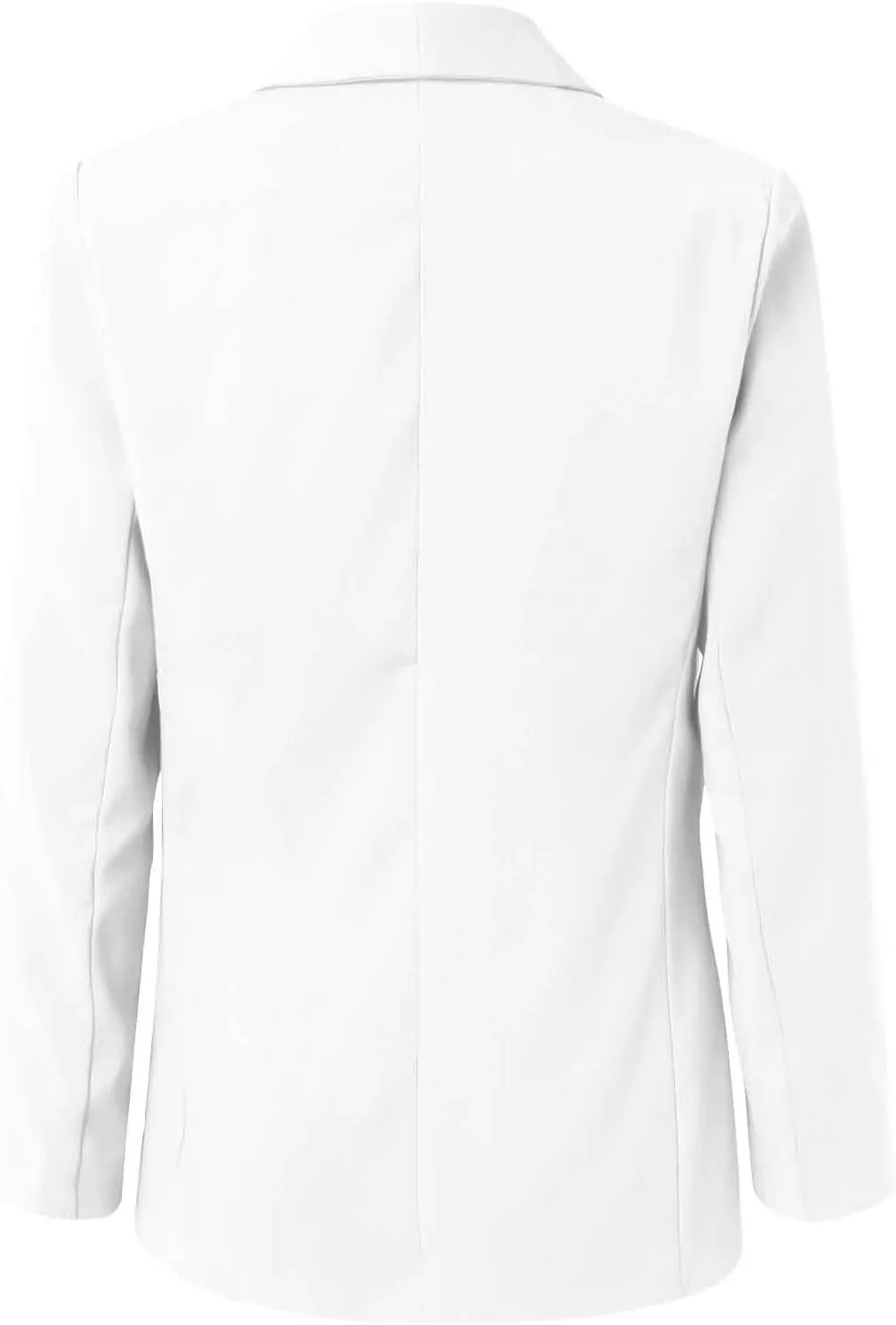 Blazers for Women Business Casual White Blazer Jacket Open Front Lapel Collar Long Sleeve Work Jackets 2025 Formal Coat