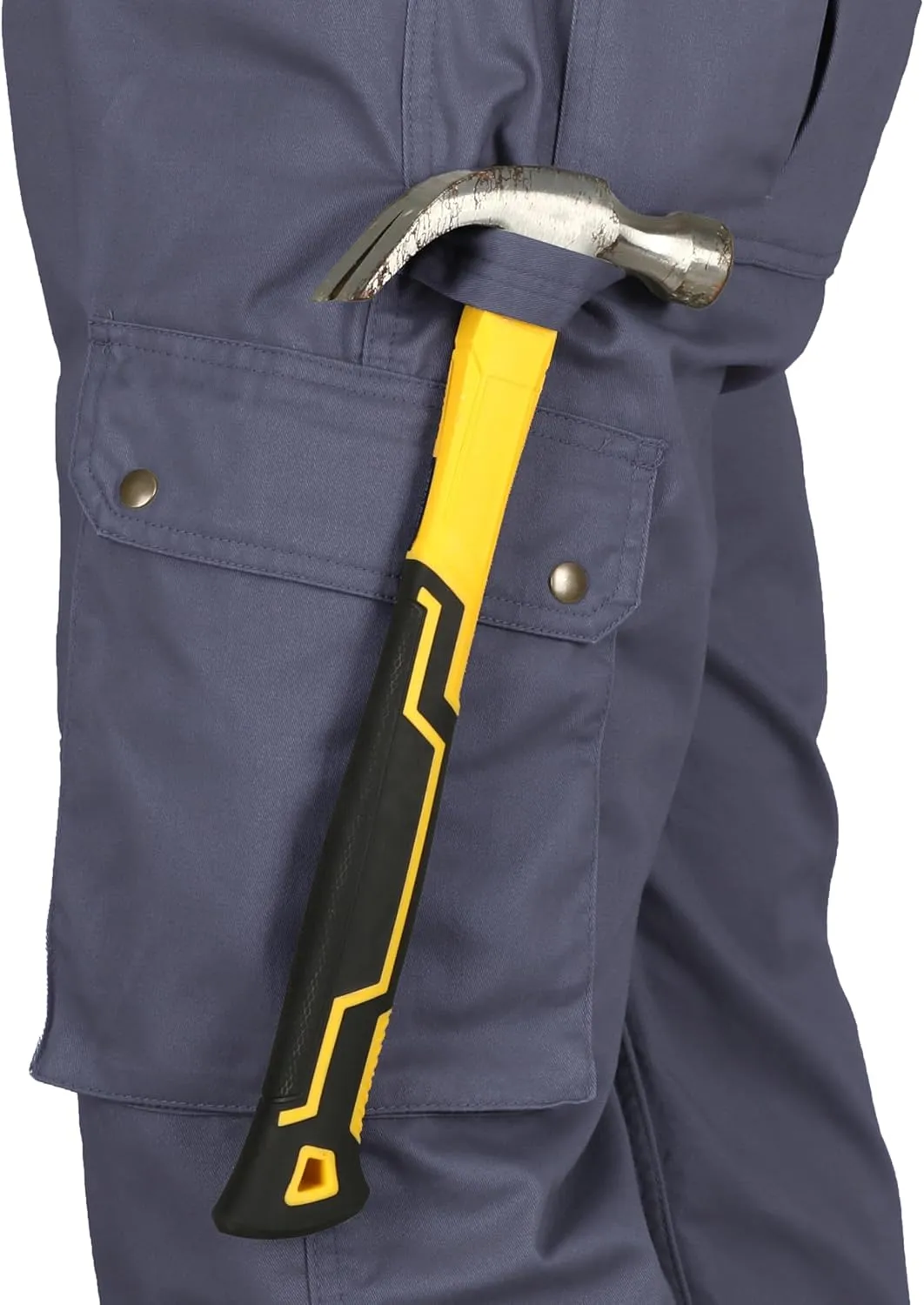 BOCOMAL FR Pants for Men Cargo Flame Resistant Pants(2112&CAT2) 100% C 7.5oz Utility Fire Resistant Pants