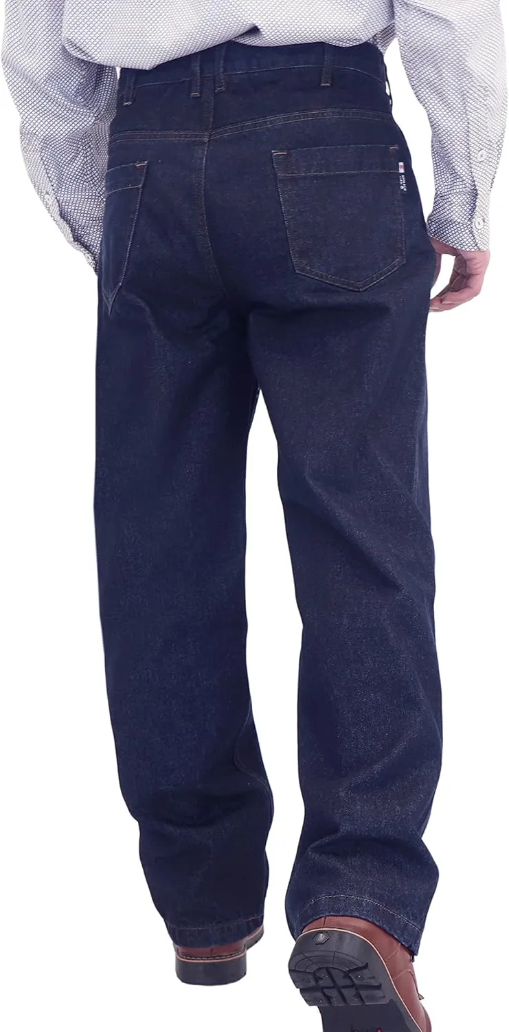 BOCOMAL FR Pants for Men Flame Resistant Duck and Denim Carpenter Pants Fire Retardant Jeans