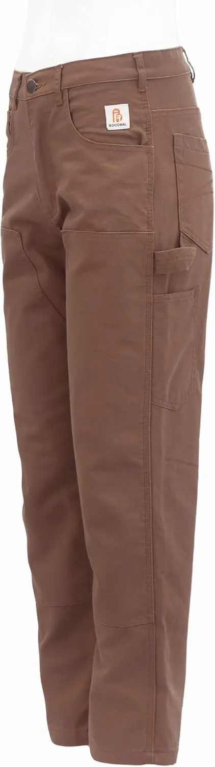 BOCOMAL FR Pants for Men Flame Resistant Duck and Denim Carpenter Pants Fire Retardant Jeans