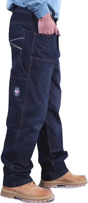BOCOMAL FR Pants for Men Flame Resistant Duck and Denim Carpenter Pants Fire Retardant Jeans
