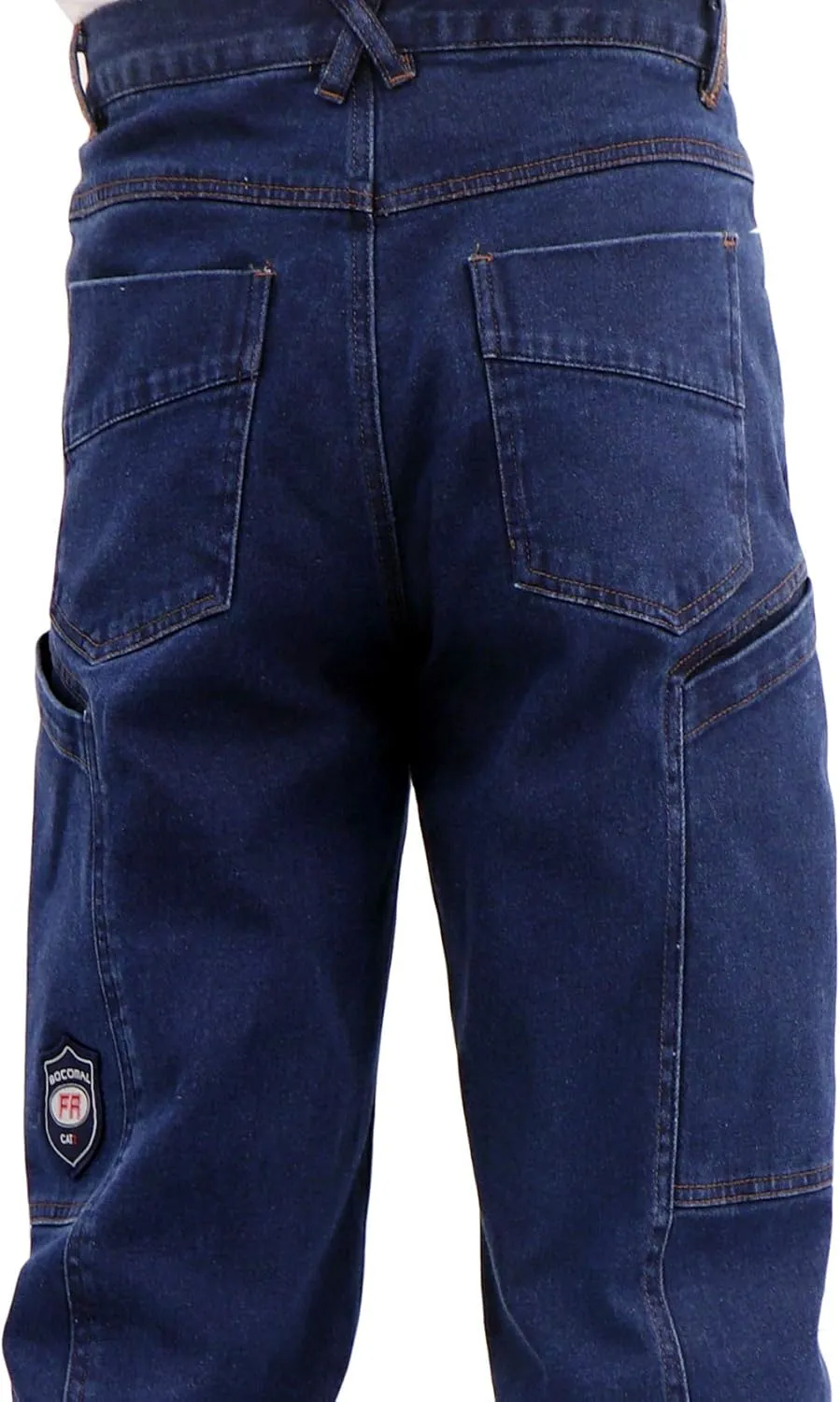 BOCOMAL FR Pants for Men Flame Resistant Duck and Denim Carpenter Pants Fire Retardant Jeans