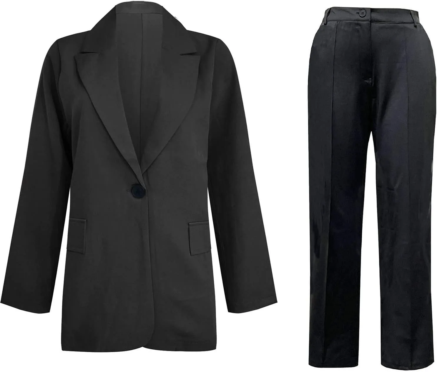 Business Casual Suits Women 2 Piece Work Outfits Business Casual Clothes Sets Suits for Work Professional Blazer Sets