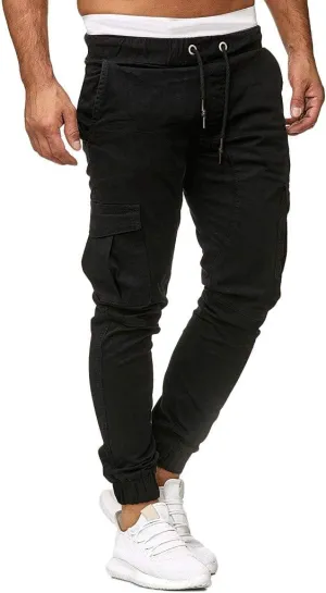 Cargo Pants for Men Relaxed Fit Casual Military Trousers Hiking Tactical with 6 Pockets Big and Tall Work Joggers