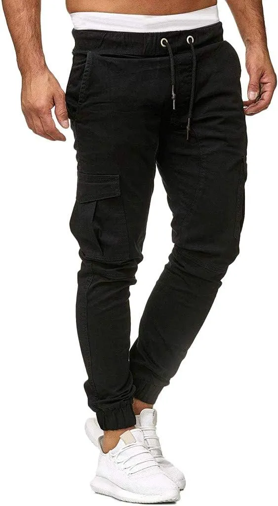 Cargo Pants for Men Relaxed Fit Casual Military Trousers Hiking Tactical with 6 Pockets Big and Tall Work Joggers