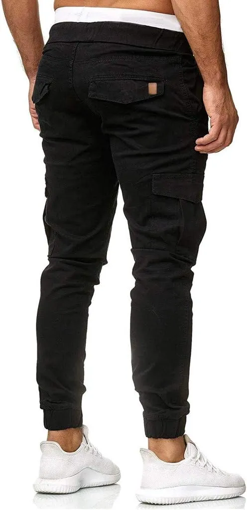 Cargo Pants for Men Relaxed Fit Casual Military Trousers Hiking Tactical with 6 Pockets Big and Tall Work Joggers