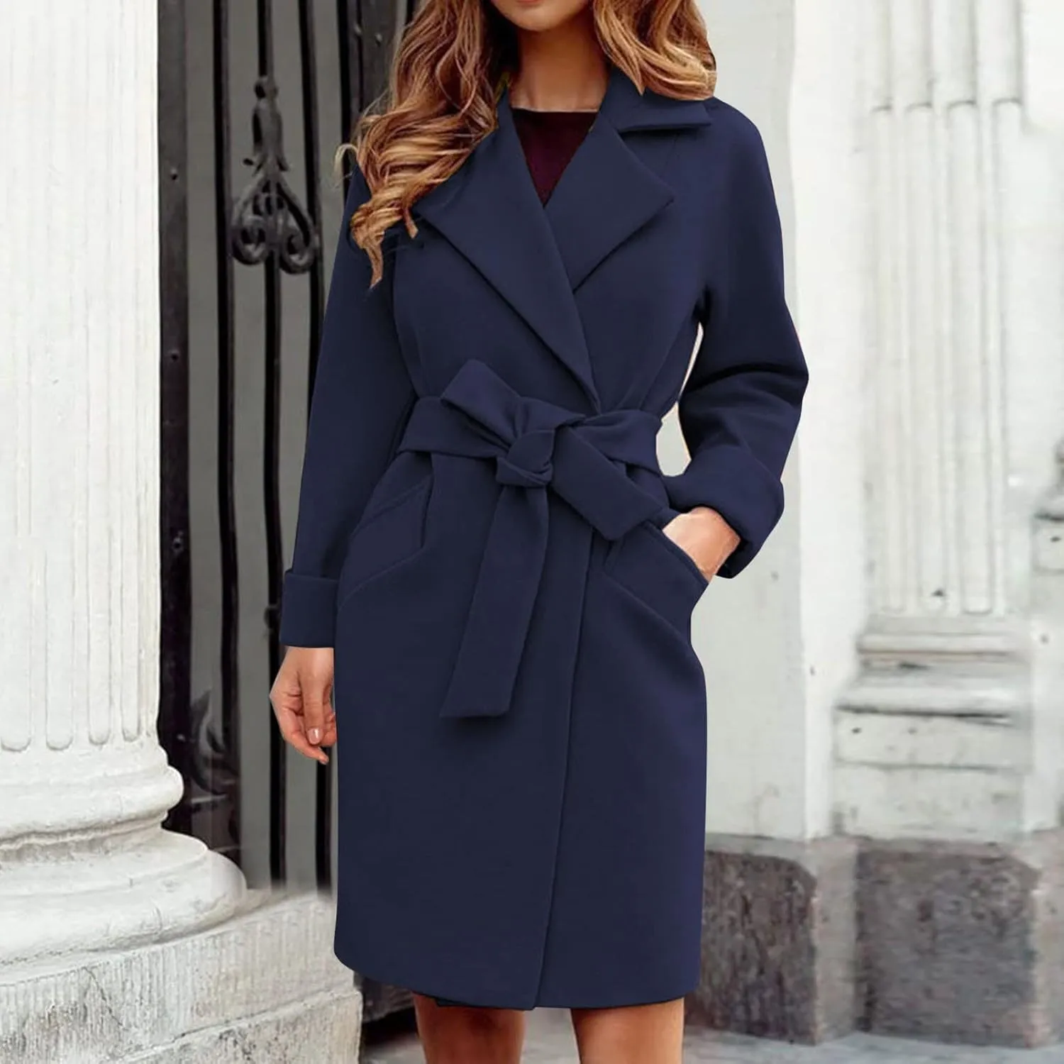 Casual Single Breasted Hooded Jacket Women Jasperbelly, Glamcloths Casual Single Breasted Hooded Jacket