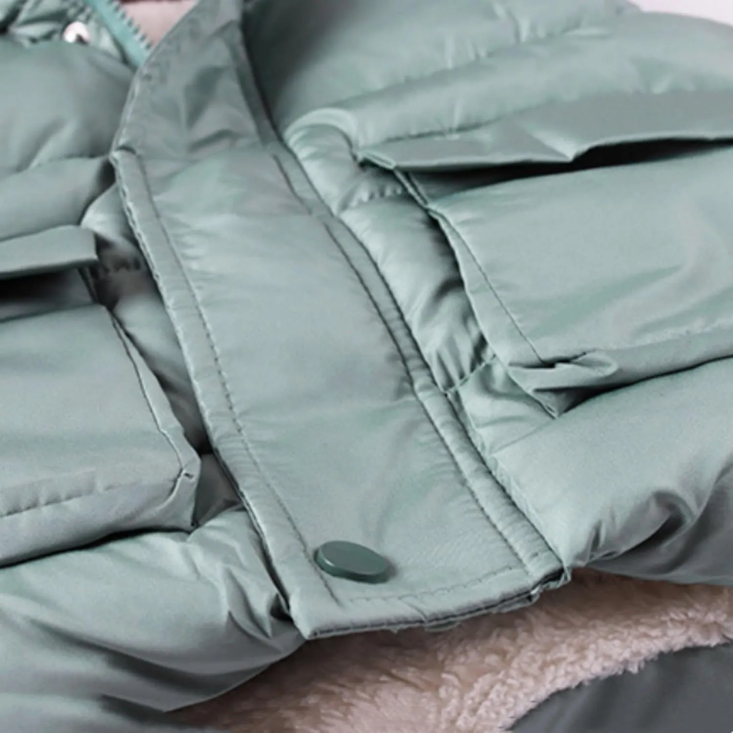 Coat Brand Boys And Girls Fall And Winter Bear Padded Hooded Vest Zipper Cotton Jacket Coats for Kid Girls