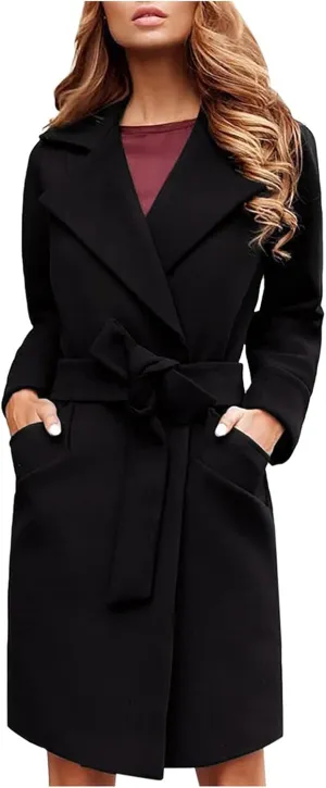 Coats for Women Winter Oversized Wool Blend Pea Coat Ladies Trench Coat Womens Long Puffer Vest Over Coats for Woman