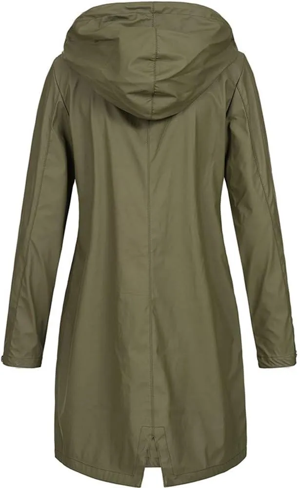 Double-Breasted Classic Lapel Overcoat Women Coat Rain Raincoat Women'S Coat Long Dress Jacket Coat for Women
