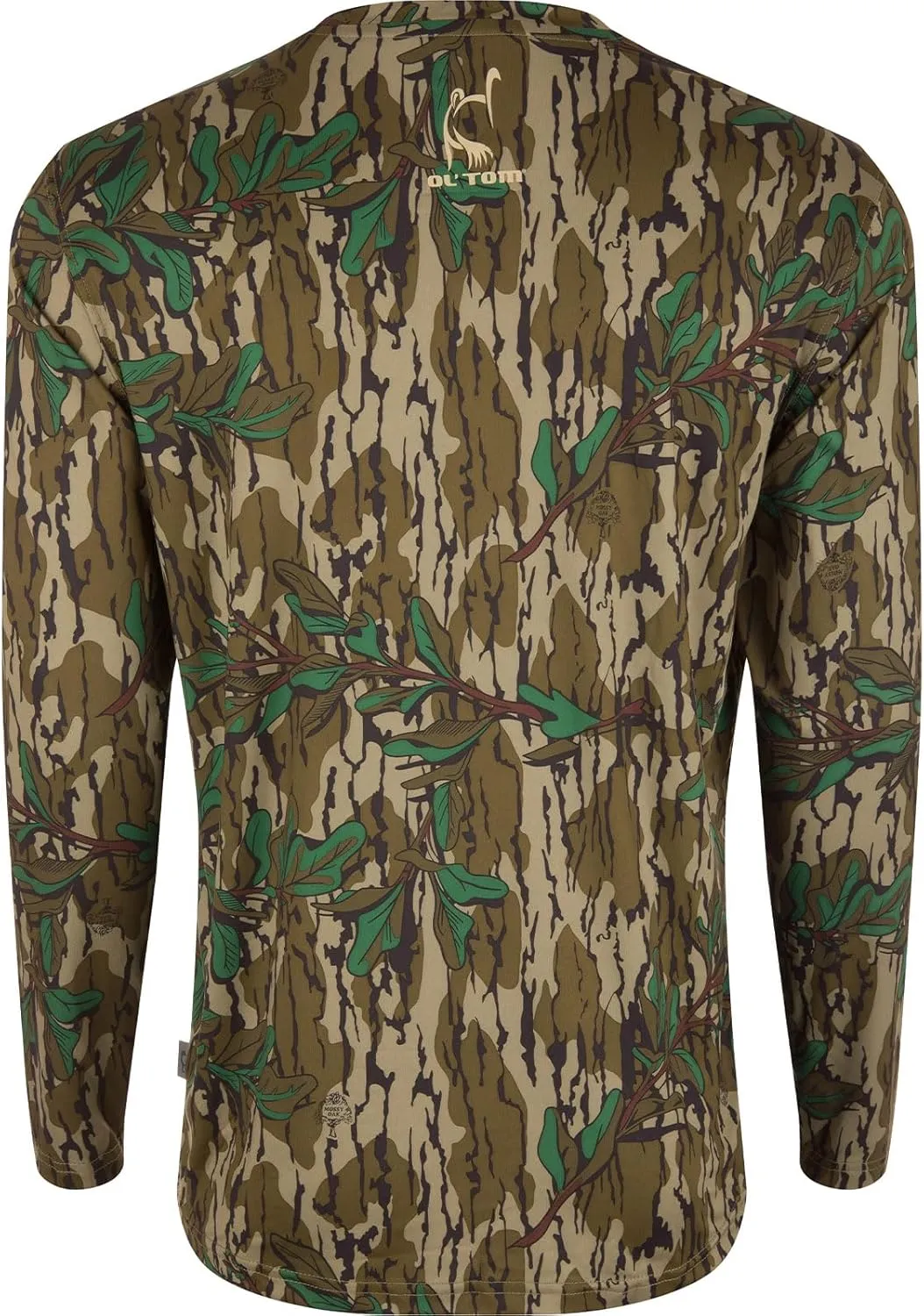 Drake Waterfowl Men's Performance Crew Long Sleeve T-Shirt - Lightweight Soft Breathable Quick-Dry Moisture-Wicking Camo Tee