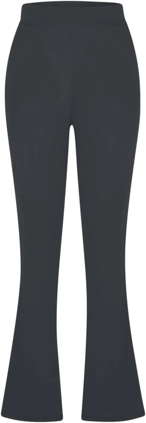 Dressy Pants for Women 2025 Business Casual Work High Waist Stretchy Knit Trousers Daily Pull on Office Slacks Bottom