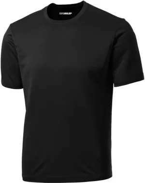 DRI-EQUIP Short Sleeve Moisture Wicking Running Shirts in Sizes XS-4XL