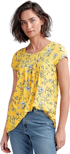 ellos Plus Size Smocked Tunic