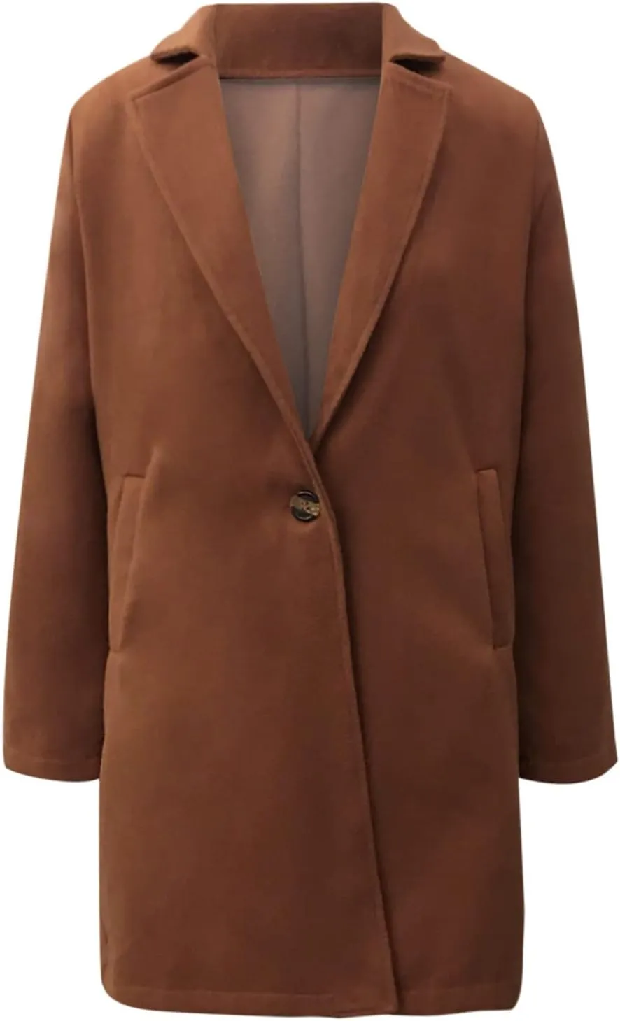 Fall Trench Coat for Women 2024 Single Breasted Outerwear Windproof Classic Overcoat Casual Slim Outdoor Jackets