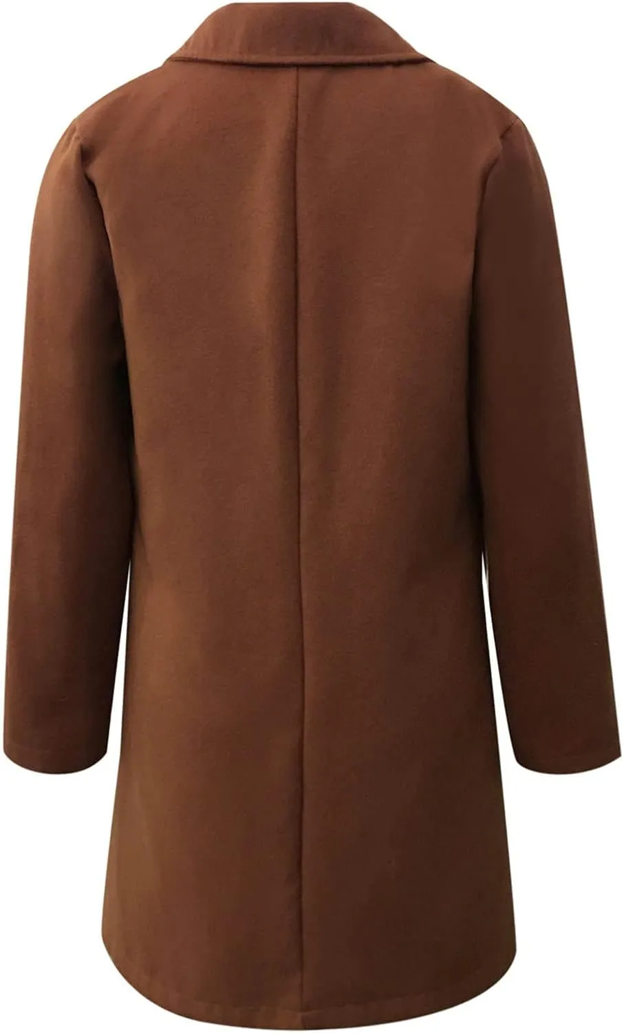 Fall Trench Coat for Women 2024 Single Breasted Outerwear Windproof Classic Overcoat Casual Slim Outdoor Jackets