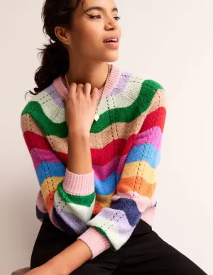 Fluffy Wave Jumper-Multi