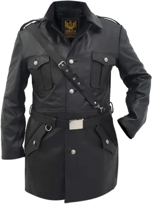 German World War 2 Military M65 Field Jacket Costume Leather Jacket German Military Jacket Ww2 German Uniforms