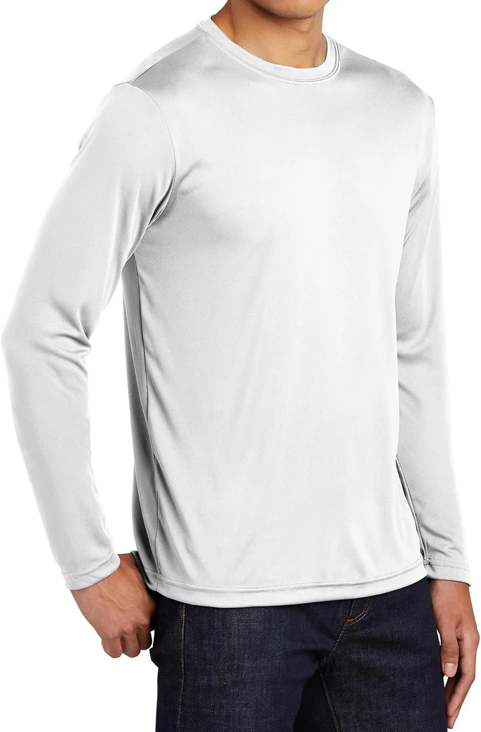 Have It Tall Men's Athletic Workout Quick Dry Long Sleeve T-Shirts