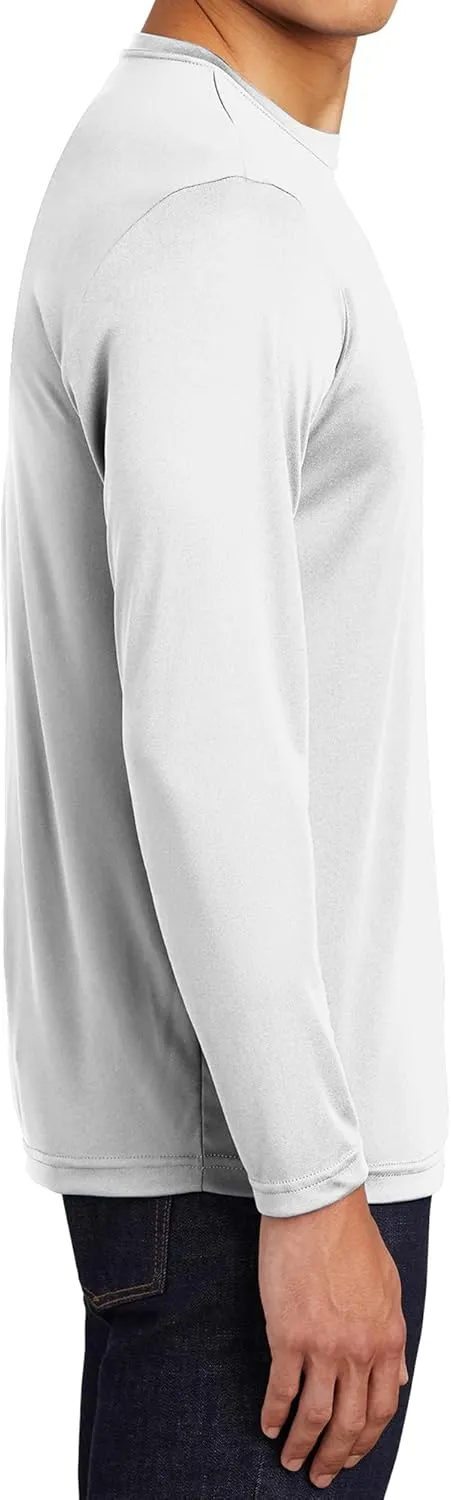 Have It Tall Men's Athletic Workout Quick Dry Long Sleeve T-Shirts