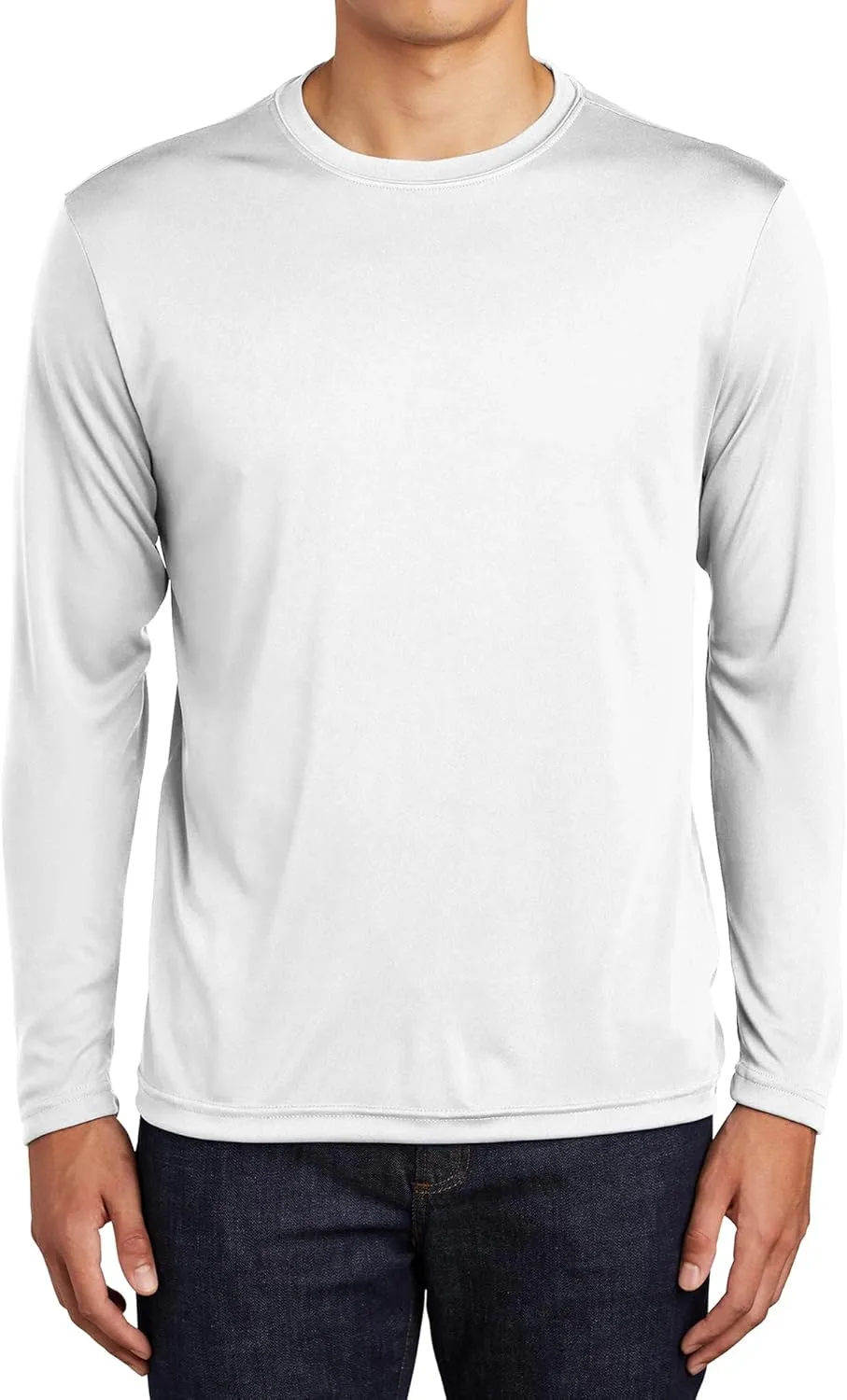Have It Tall Men's Athletic Workout Quick Dry Long Sleeve T-Shirts