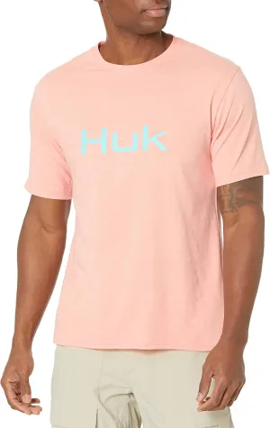HUK Men's Performance Fishing Logo Tee-Short Sleeve | Quick-Dry