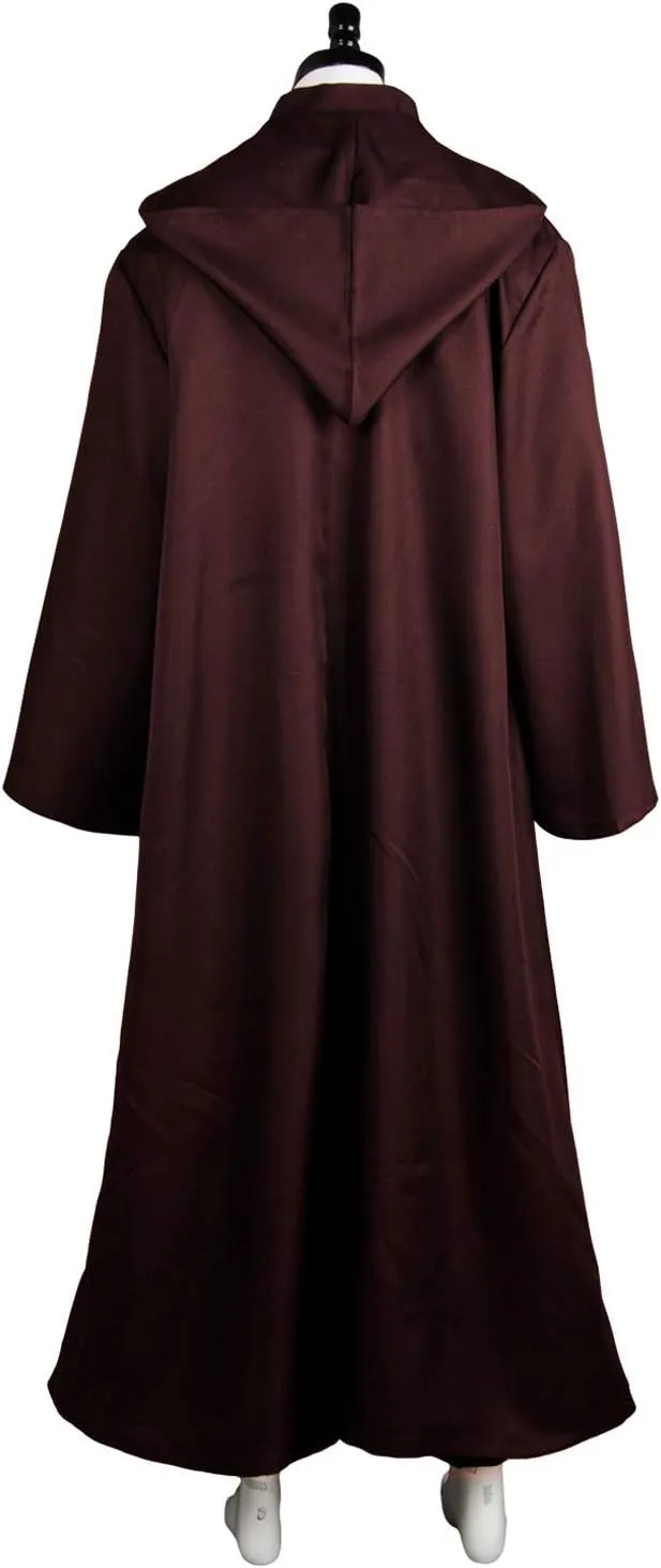 Laku Mens Tunic Hooded Robe Cloak Knight Costume Halloween Cosplay Costume