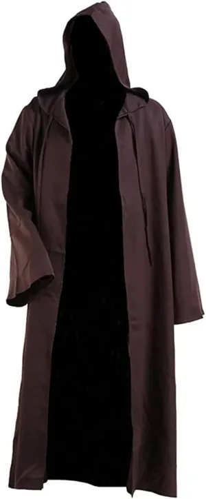 Laku Mens Tunic Hooded Robe Cloak Knight Costume Halloween Cosplay Costume