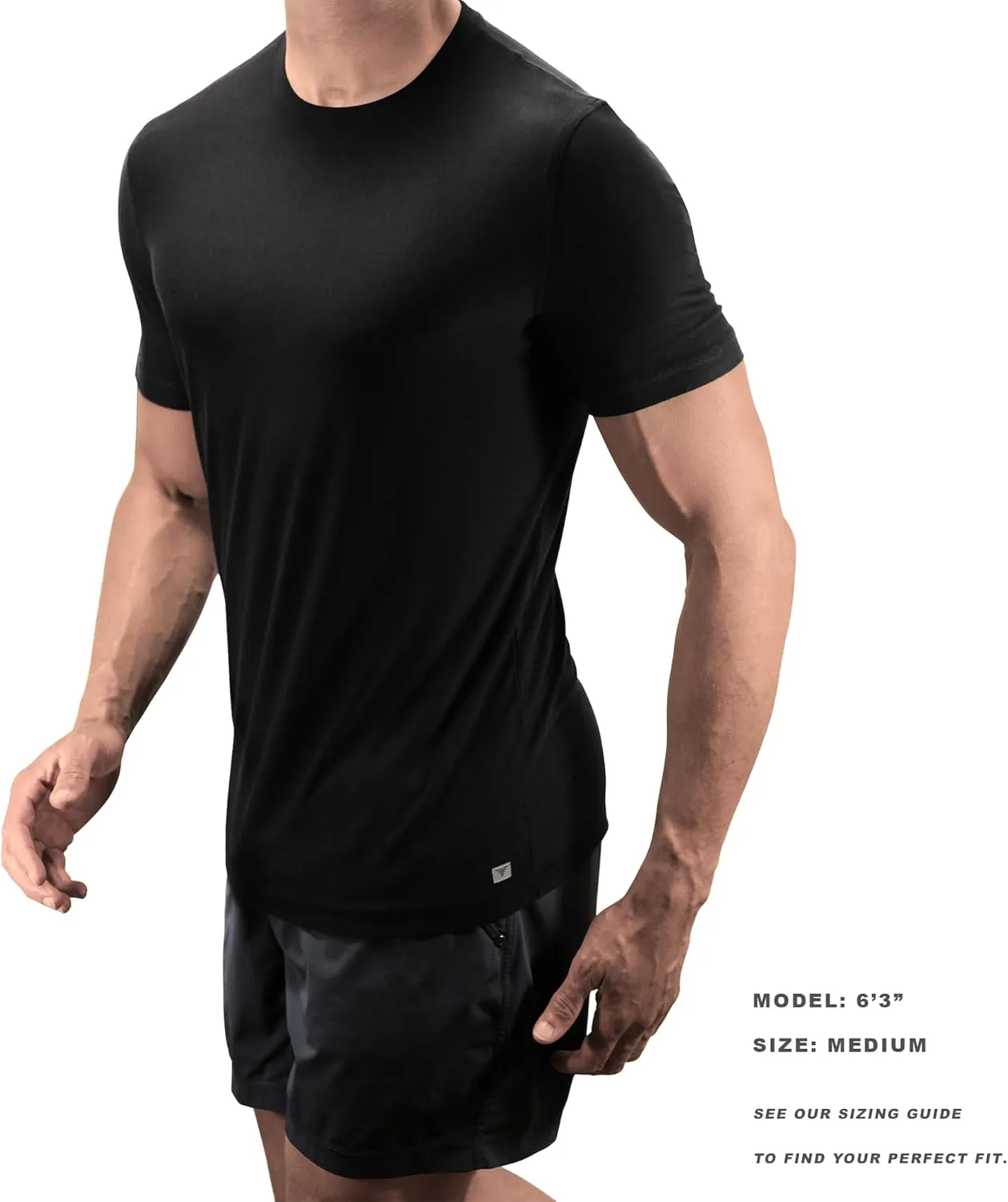 Lanky Llama (New) Aero Tee | Fit for Slim & Tall Slim Men | Lightweight Luxury Athleisure