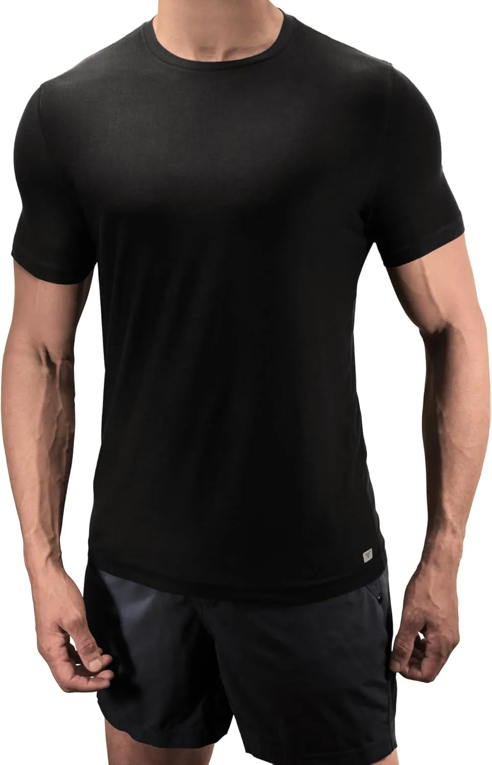 Lanky Llama (New) Aero Tee | Fit for Slim & Tall Slim Men | Lightweight Luxury Athleisure