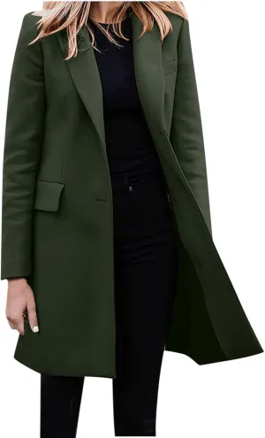 LCMTWX Trench Coat for Women 2023 Office Sleeveless Button Woolen Jacket Coat Trench Coat Women Trench Coats for Women