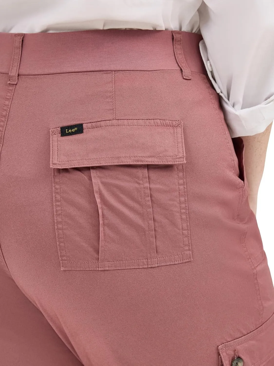 Lee womens Plus Size Ultra Lux Comfort With Flex-to-go Cargo Capri Pant