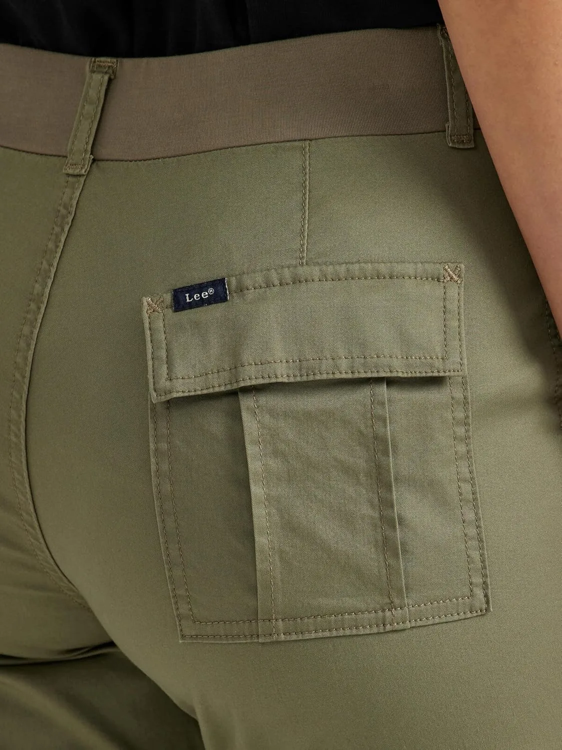 Lee womens Ultra Lux Comfort With Flex-to-go Cargo Capri Pant