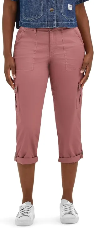 Lee womens Ultra Lux Comfort With Flex-to-go Cargo Capri Pant