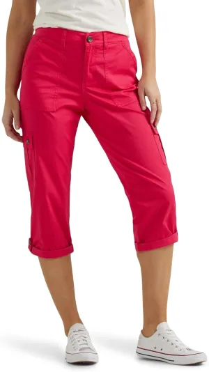 Lee womens Ultra Lux Comfort With Flex-to-go Cargo Capri Pant