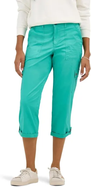 Lee womens Ultra Lux Comfort With Flex-to-go Cargo Capri Pant