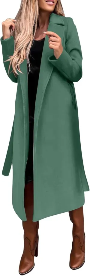 Lightweight Trench Coat Women Jacket Loose Fitting Warm Winter Outwear Fashion Lapel Jacket Coats Short Trench Coat