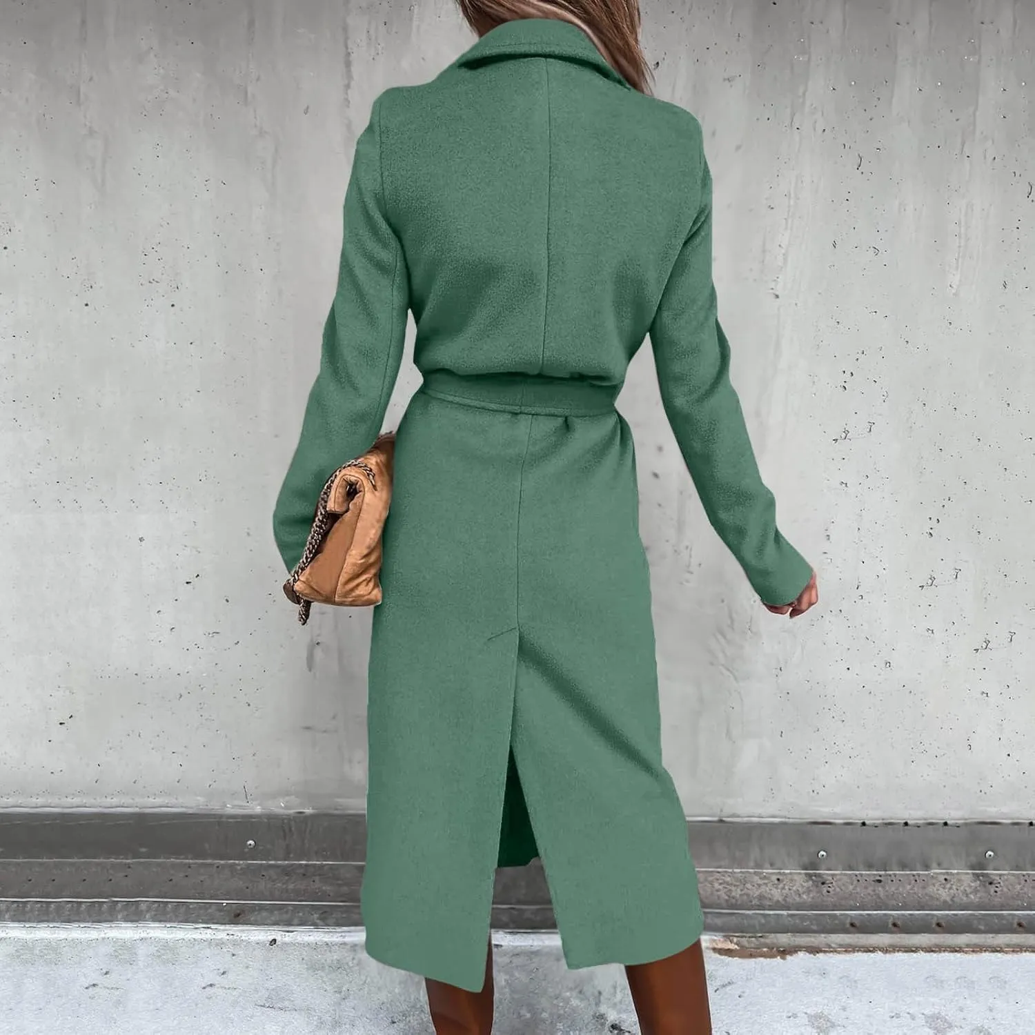 Lightweight Trench Coat Women Jacket Loose Fitting Warm Winter Outwear Fashion Lapel Jacket Coats Short Trench Coat