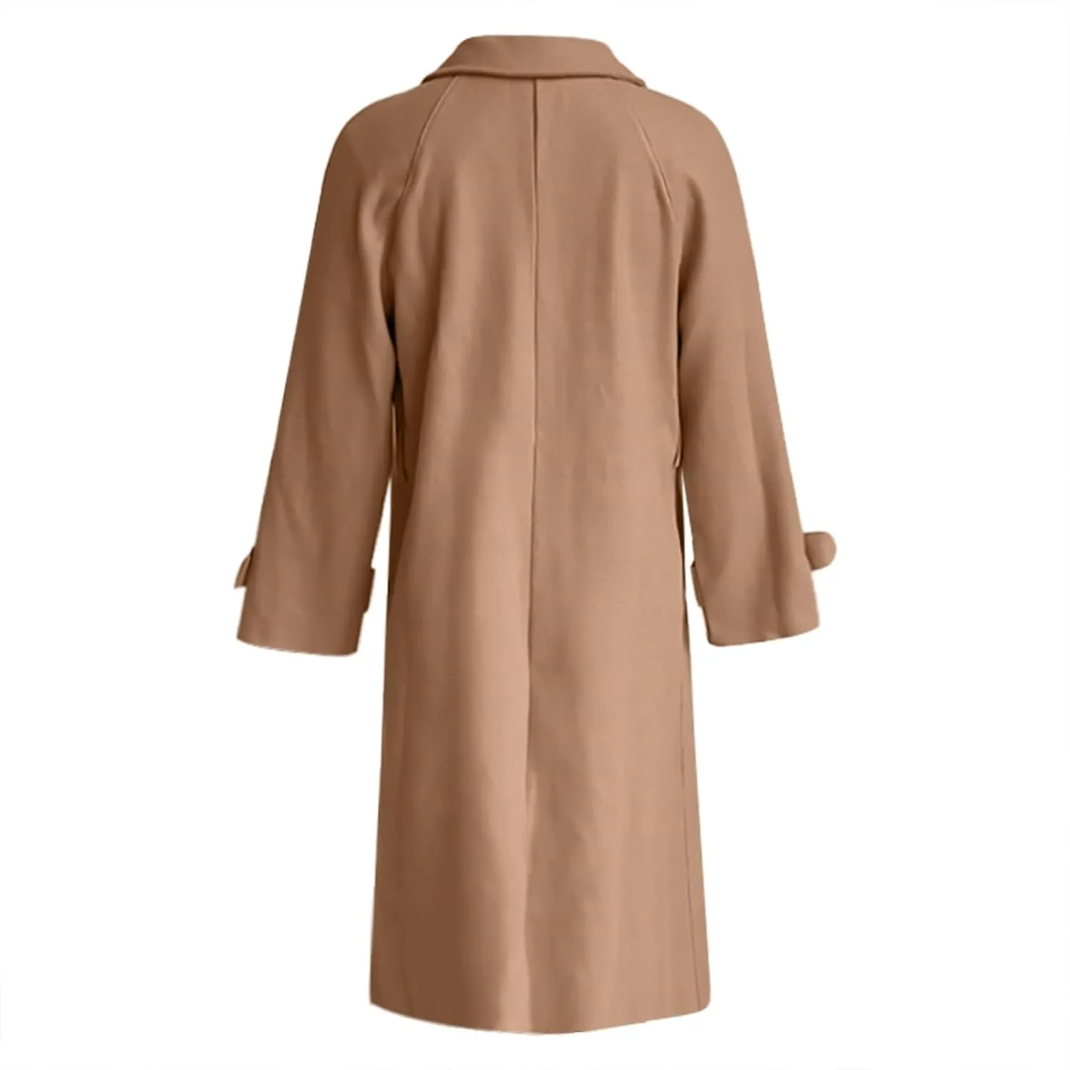 Lightweight Trench Coat Women Jacket Loose Fitting Warm Winter Outwear Fashion Lapel Jacket Coats Short Trench Coat